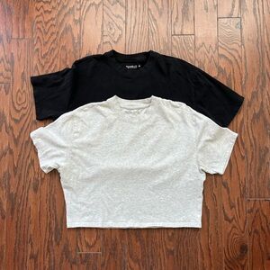 Abercrombie & Fitch Essential Crop Shirts